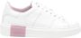 Woolrich Witte en Roze Leren Sneakers White Dames - Thumbnail 1