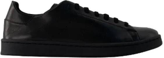 Y-3 Leather sneakers Black Dames