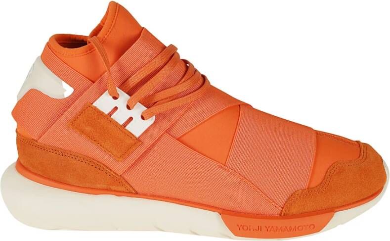 Y-3 Herensneakers: Stijl en Comfort Oranje Heren