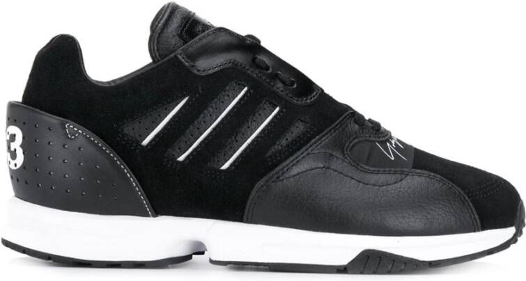 Y-3 Zwarte ZX RUN Sneakers Black Dames
