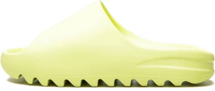 Yeezy Glow Slides voor Heren Upgrade je zomerse schoenen Green Heren