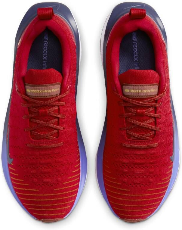 Nike InfinityRN 4 hardloopschoenen voor heren (straat) Rood