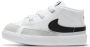 Nike Blazer Mid Crib Baby's White White Black Kind White White Black - Thumbnail 3