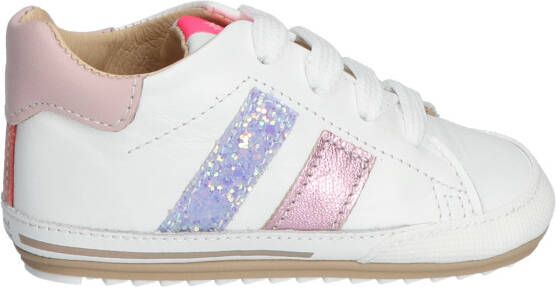 Shoesme BP23S024 White Pink Baby-schoenen