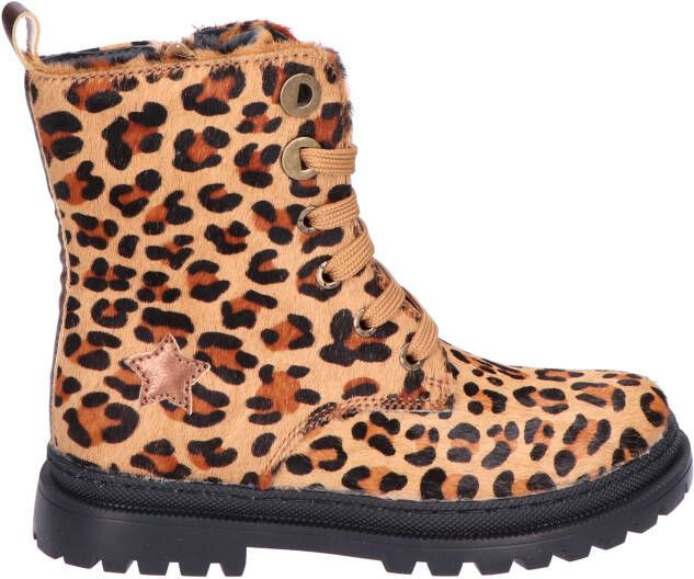 Shoesme NT23W006 Brown Panter Veter boots