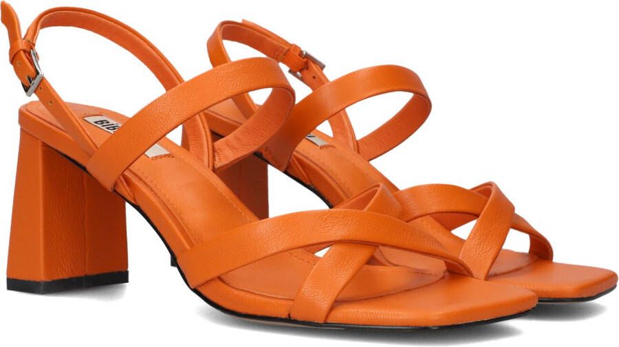 Bibi Lou Stijlvolle hoge hak sandalen voor vrouwen Orange Dames