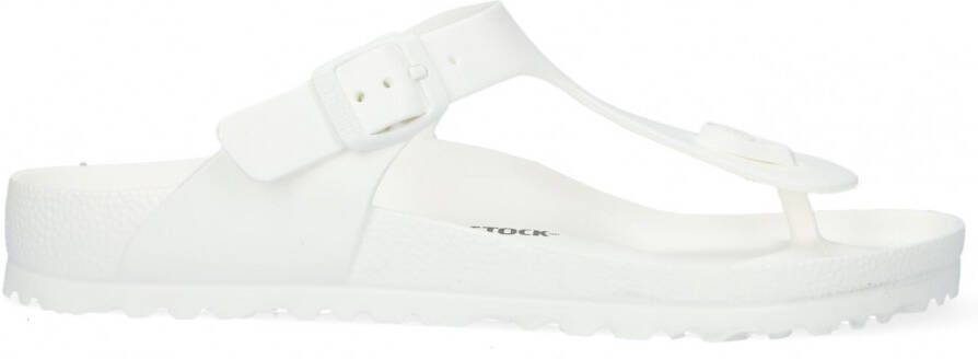 Birkenstock Witte Gizeh EVA Sandalen met brede pasvorm Wit Heren