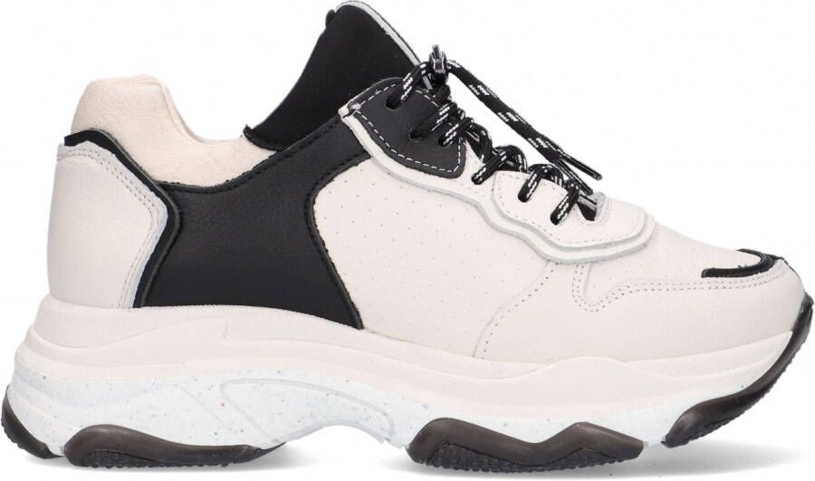 Bronx Sneakers Baisley 66412-A-3104 Off White Zwart
