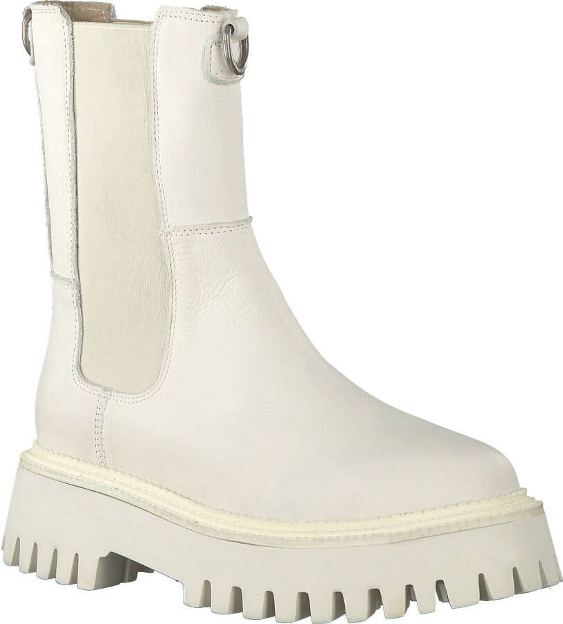 Bronx Witte Chelsea Boots Groov-y 47268