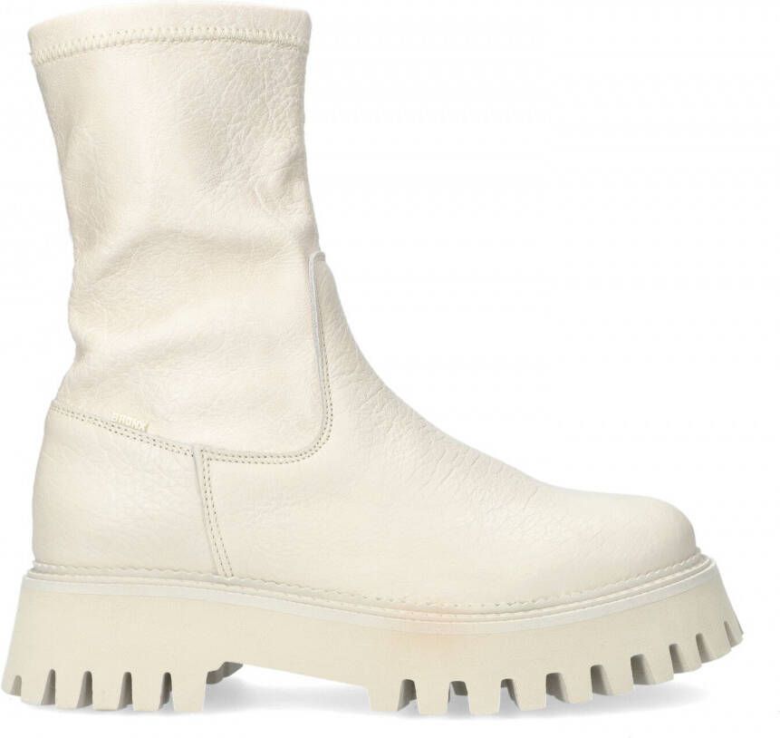 Bronx Witte Chelsea Boots Groov y 47358