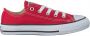 Converse Chuck Taylor All Star Ox Sneakers Unisex rood wit - Thumbnail 1
