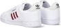Adidas Originals Continental 80 Stripes El I Toddler Ftwwht Conavy Vivred Sneakers toddler S42613 - Thumbnail 8