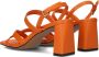 Bibi Lou Stijlvolle hoge hak sandalen voor vrouwen Orange Dames - Thumbnail 4