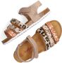 Develab 48304 leren sandalen met dierenprint goud multi Meisjes Leer Dierenprint 29 - Thumbnail 10