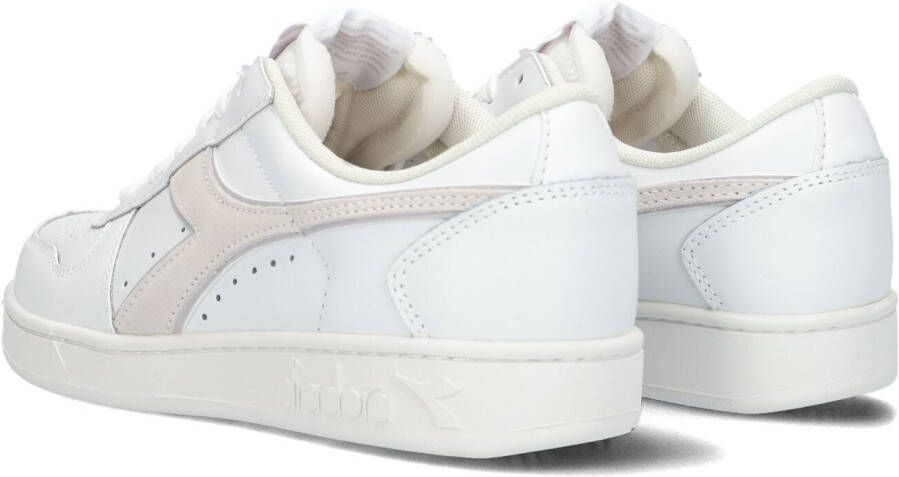 Diadora Witte Lage Sneakers Magic Basket Low Leather Woman