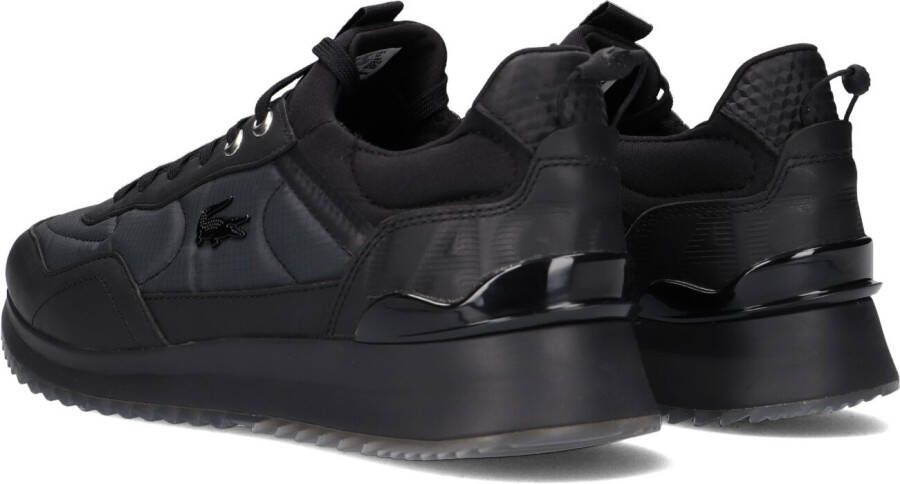 Lacoste Zwarte Lage Sneakers Joggeur 3.0
