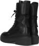 Nubikk Finn Aubine Ladies Ankle Boot Black Leather - Thumbnail 3