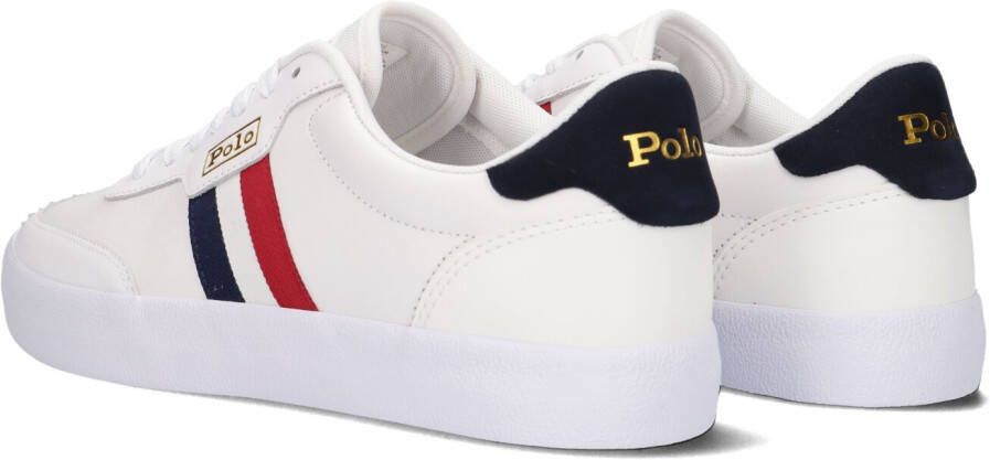 Polo Ralph Lauren Witte Lage Sneakers Court Vlc