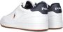 Ralph Lauren Witte Sneakers Ronde Neus Vetersluiting Gewatteerde Binnenzool Versterkte Contrasterende Hiel White Heren - Thumbnail 10