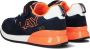 Replay SHOOT JR-1 suede sneakers donkerblauw oranje Logo 28 - Thumbnail 5