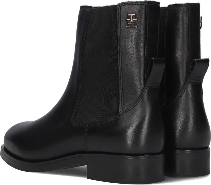 TOMMY HILFIGER Zwarte Chelsea Boots Elevated Essent Thermo Bootie