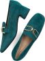 Unisa Losie Loafers Instappers Dames Blauw - Thumbnail 5