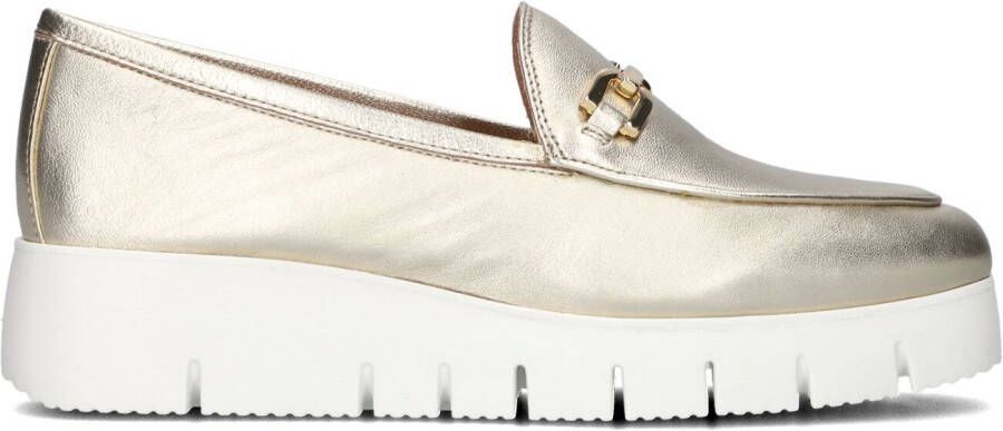 Unisa Famo Loafers Instappers Dames Goud