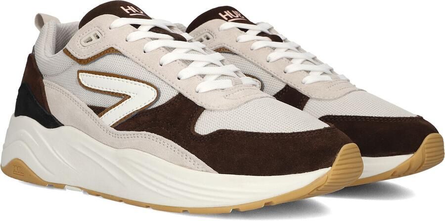 Hub Heren Lage sneakers Chunky zool Glide Beige Suède