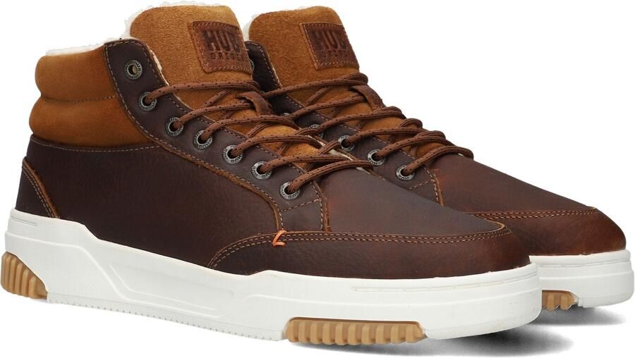 Hub Mark 2.1 Sneakers Heren Leren Sneaker Cognac