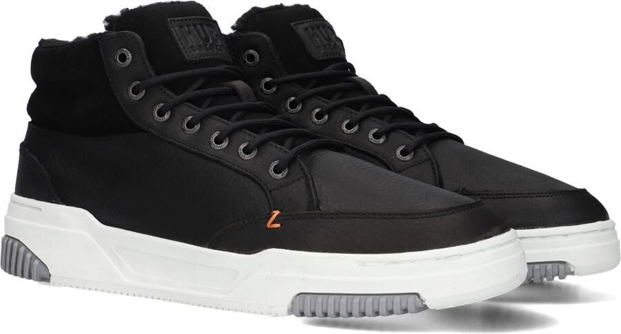 Hub Mark 2.1 Sneakers Heren Leren Sneaker Zwart