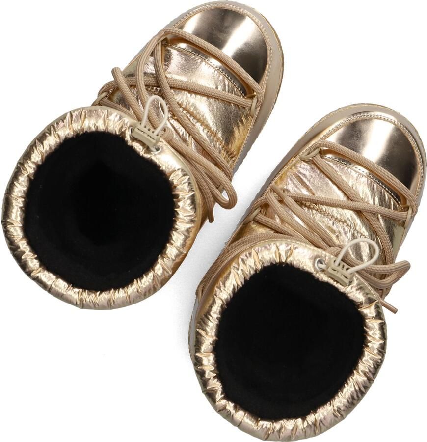 INUIKII Vachtlaarzen Dames Mountain Metallic Maat: 39 Materiaal: Textiel Kleur: Goudkleurig