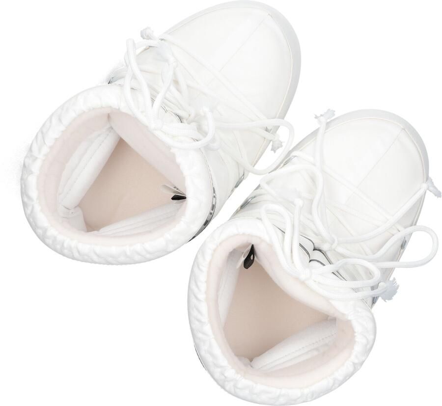 Moon Boot Witte Icon Low Nylon Winterlaarzen