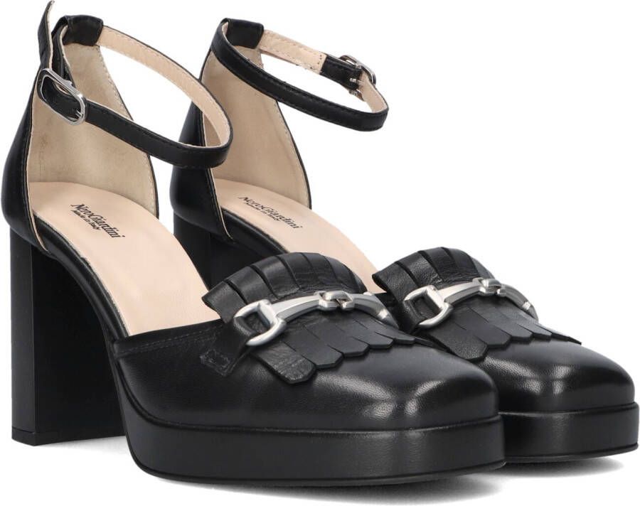 Nerogiardini Zwarte Decoltè Schoenen Gemaakt in Italië Black Dames
