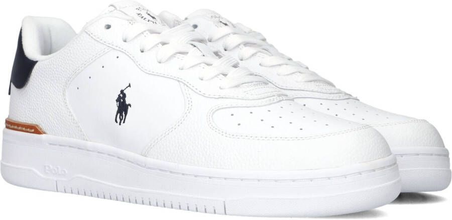 Polo Ralph Lauren Masters Court Low Fashion sneakers Schoenen white black maat: 42 beschikbare maaten:42 43 44 45 46
