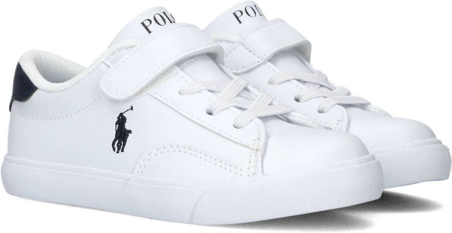 Ralph Lauren Polo Theron V PS White Navy kleuter sneakers