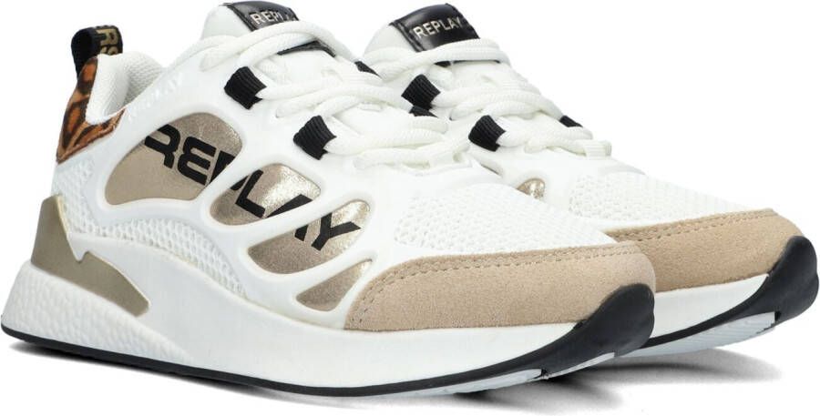Replay Witte Lage Sneakers Maze Jr