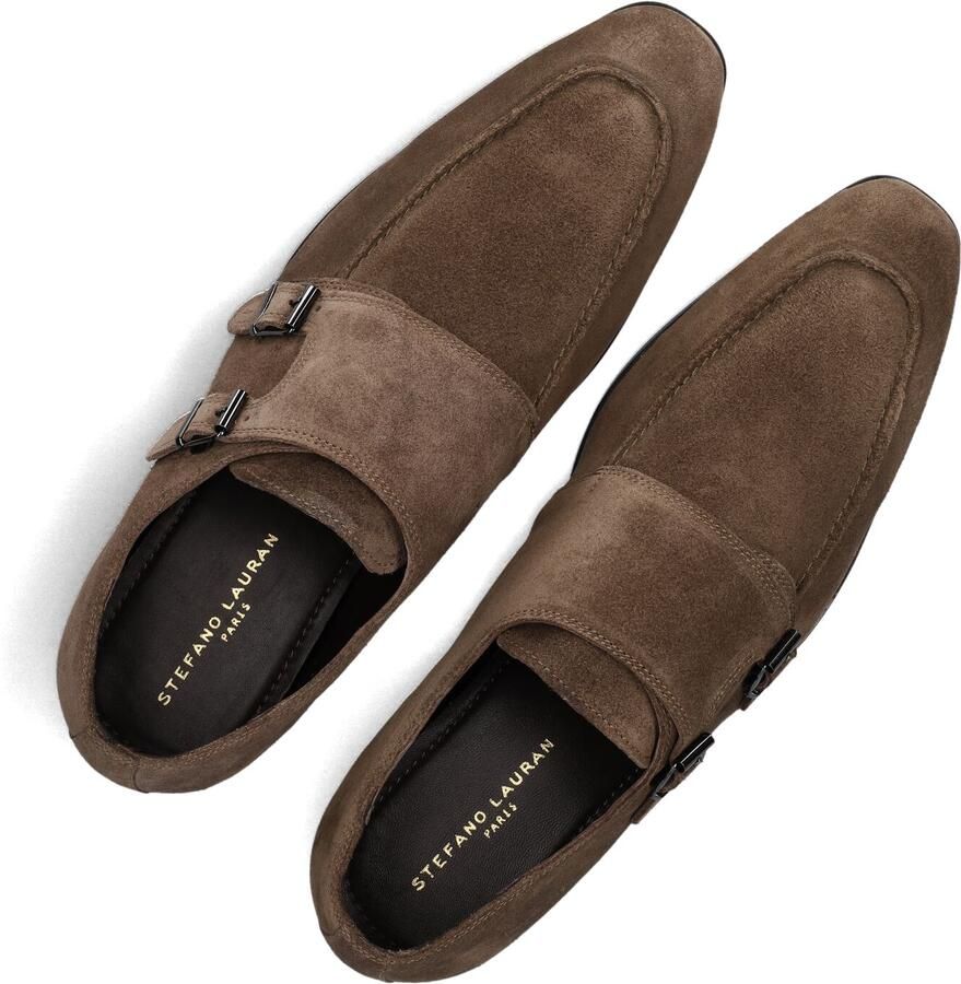 Stefano Lauran 84705 Nette schoenen Business Schoenen Heren Taupe