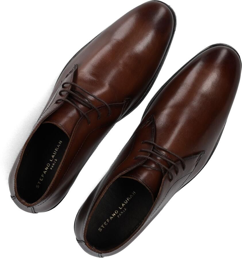 Stefano Lauran 92301 Veterschoenen Heren Cognac