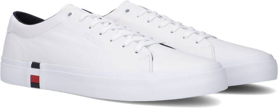 Tommy Hilfiger Witte Lage Sneakers Modern Vulc Corporate