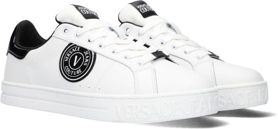 Versace Jeans Witte Lage Sneakers Fondo Court 88 Dis. Sk1