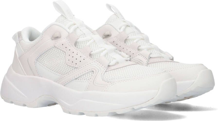 Woden Witte Lage Sneakers Sif Reflective