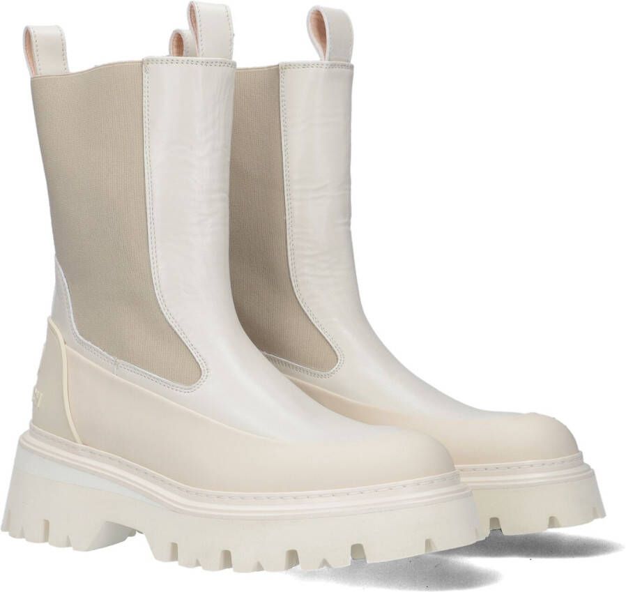 Woolrich Witte Chelsea Boots Shank Gum 540
