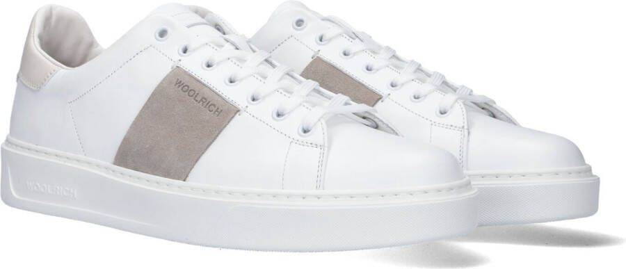 Woolrich Witte Lage Sneakers Classic Court Heren