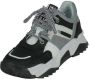 Track Style 322335 Alain atletic steel zwart wit Track(34 Kleur Zwart ) - Thumbnail 2