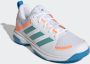 Adidas Perfor ce Ligra 7 zaalsportschoenen wit oranje blauw groen - Thumbnail 2