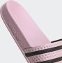 Adidas Originals Adilette Badslippers Sandalen Schoenen clear pink core black clear pink maat: 35.5 beschikbare maaten:35.5 - Thumbnail 9
