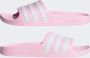 Adidas Sportswear Adilette Aqua badslippers roze wit Rubber 36 - Thumbnail 14