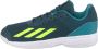 Adidas Performance Courtflash Tennis Schoenen Kinderen Turquoise - Thumbnail 4