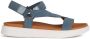 Geox Stijlvolle platte sandalen voor vrouwen Blue Dames - Thumbnail 12