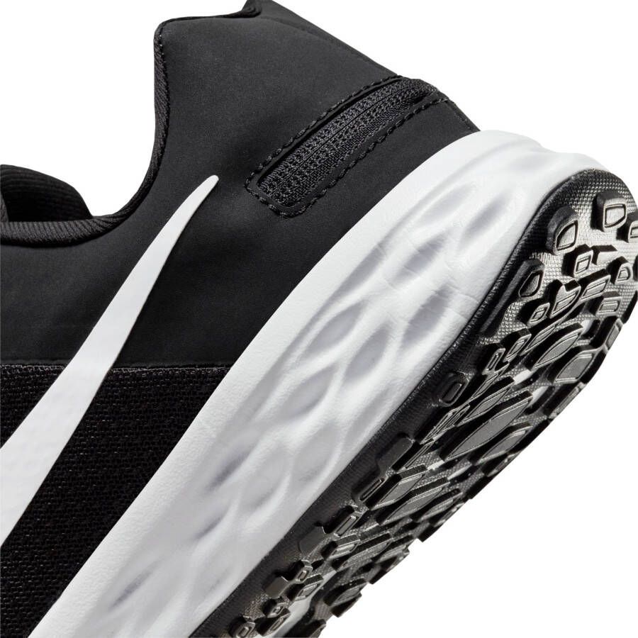 Nike Revolution 6 FlyEase eenvoudig aan en uit te trekken hardloopschoenen voor heren (straat) Zwart - Foto 15
